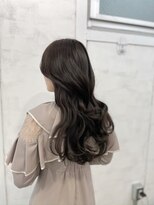 リティアンドビューティースタジオモッズシブヤ(LITTY&beauty studio M.O.D shibuya)&nbsp;韓国風レイヤーカット　ダークグレージュ