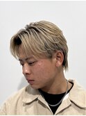 名古屋メンズ毛流れセンターパート
