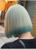 ハイライトカラーミルクティーベージュレイヤーカット