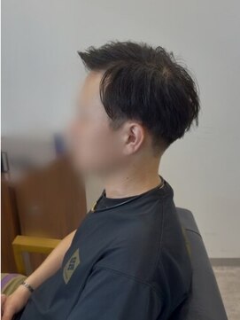 タメ(tame-) サーフカール/フェザーパーマ/ブルーブラック【都賀/メンズ】