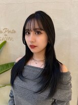 ラ ポルト ドゥ サワ(La Porte de SAWA)&nbsp;長野市美容室/小顔くびれレイヤー韓国風ヘア