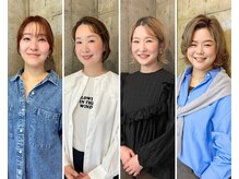 《 ecletは女性中心のサロンです 》物腰の柔らかい優しいスタッフたちと一緒に美容を楽しみましょう★