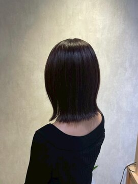 髪質改善/顔周りレイヤーカット/グレージュ[千葉/千葉駅]