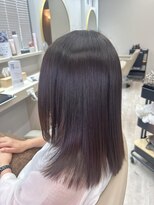 アオ 花咲町(a-o)&nbsp;ツヤツヤ輝くセミロングスタイル♪