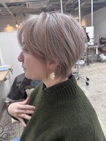 ファンド 千葉(fand)&nbsp;似合わせカット/ハイトーン/ショートヘア