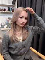 ウシワカマルガーデン(ushiwakamaru Garden)&nbsp;ミルクティーベージュ/韓国ヘア/レイヤー/オージュア