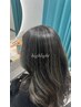 【鵜殿限定】カット＋ハイライト20枚＋カラー＋5stepトリートメント　￥14900