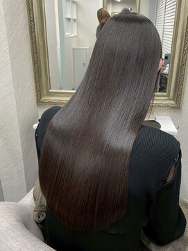 セタ 新宿(seta) 艶髪ロング/髪質改善カラー/暗髪/美髪/ロングヘアー/韓国風