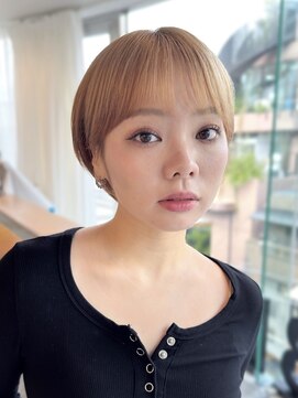 アビー(ABBEY4) ハンサムショートカット丸みショート大人ショート表参道