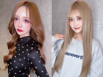 エクステサロンGRIZZ　シールエクステ/羽エクステ/韓国エクステ【4月上旬OPEN(予定)】の写真/カラーダメージが気になってしまう方もエクステで挑戦してみませんか？ダメージレスカラーで好きな色に♪
