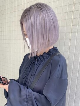 ラッドルーム(LAD ROOM.) ペールラベンダー/ラベンダーグレージュ/ショートボブ