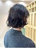 ボブ パーマ スパイラルパーマ デジタルパーマ レイヤー
