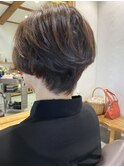 大人可愛いふんわりパーマ