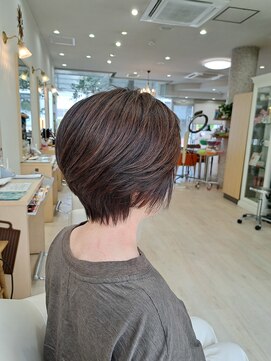 ヘアーズ 本店(HAIRZ) 《HAIRZ》藤井☆大人ショートハイライトカラー