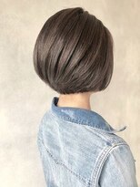 アン 柏店(un)&nbsp;◆骨格補正ボブでイメチェン♪小顔前髪【アッシュベージュ】
