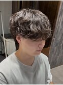 王道シャドウパーマ