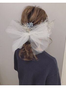 ピエドプールポッシュ(PiED DE POULE POCHE) ＊ Wedding hair ＊