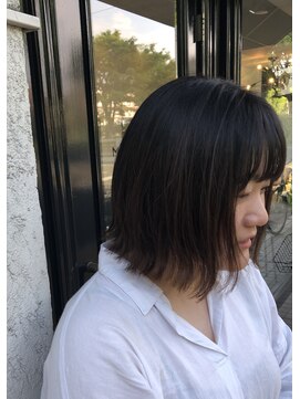 ミジョレ(MIJYORE) 切りっぱなしボブ
