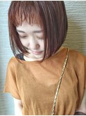 似合わせカットデザインボブ【エミイ 鎌倉 湘南】