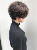 【melt】20代30代人気☆小顔丸みショート◎ニュアンスパーマ