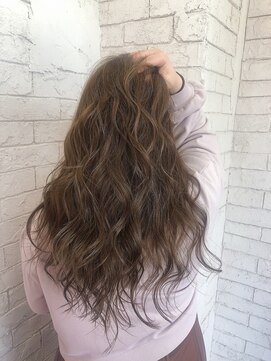 アジールヘア 所沢プロペ通り店(agir hair) 明るめハイライトカラー【ハイライトカラー/所沢/ブリーチ】