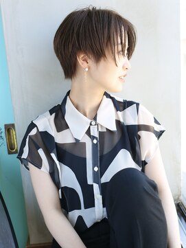 バース(BIRTH) 天神【BIRTH】マロンベージュ×センターパート　2