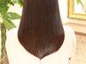 【前髪のピンポイントなうねりに】カット＆前髪縮毛&ライトTR　13750→13070