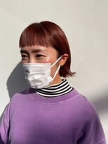 アルジャーノン(algernon)&nbsp;オレンジカラーボブ