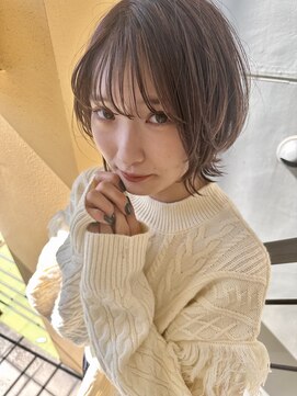 ロンド ストラーダ 心斎橋(Lond strada) シルキーベージュ×グレージュカラー【髪質改善/縮毛矯正】