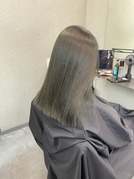 スラッシュ(SLASH) 髪質改善/オリーブ/透明感カラー/ナチュラル/