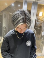 アルカナ 明治神宮前原宿(ARCANA)&nbsp;束感ショート　波巻き　ハイライト マッシュパーマ