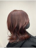 《ala》ブリーチ無しレッドブラウン