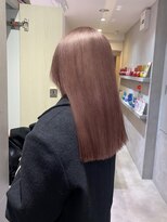 ヨーク(YOKE)&nbsp;【YOKE】ピンクベージュ/ブリーチカラー/ピンクパープル