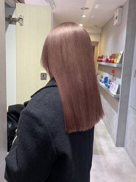 ヨーク(YOKE) 【YOKE】ピンクベージュ/ブリーチカラー/ピンクパープル