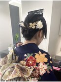 卒業式/成人式/結婚式/振袖/袴/着付け/ヘアセット