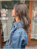 ハグ 横浜(HUG) ナチュラルな大人雰囲気に＊ミルクティーグレージュのハイライト