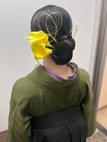 ウルー 六本木店(uruu) 【袴着付け＋シニヨン】六本木/六本木駅/和装/着付け/着物/早朝