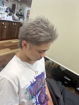 ヘアーサファリ(Hair Safari) スパキーショート&シルバー