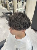 【メンズツイストスパイラルパーマ】くまがい