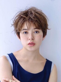 ヒール 大井町店(heel.OOI)の写真/【大井町】頭の形や骨格、髪質に合わせて、あなたに一番似合うショートに♪圧倒的な技術力が人気◎