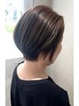 エストレーラ(estrela) 細かなハイライトで白髪ぼかし◎自然な透明感のあるカラーリング