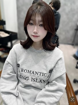 フォンド 津田沼(fond.) 着物/メルティカラー/似合わせカット/ミディアム/津田沼/韓国