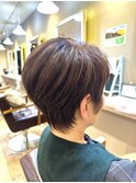 30代/40代/50代/マッシュ/ショートカット/ハイライト/八軒