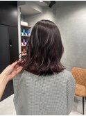 【春夏カラー】地毛からできる「カシスピンク」