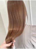 ベージュ×髪質改善カラー