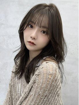 キラ 渋谷(KILLA) ★暗めカラー/フェイスフレーミング/デザインカラー/20代ロング