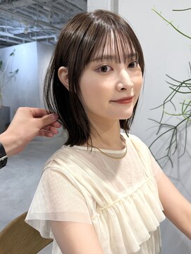 フォト 新宿(foto) くびれヘア/ココアベージュ/小顔