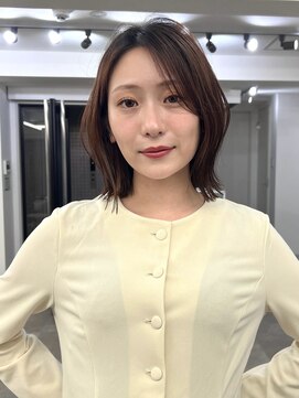 メルバイグラフ 梅田(mel by GRAFF) 【ミニボブ】ナチュラルボブ/ストレートボブ/ショートボブ