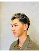 スター(STAR)&nbsp;アップバング風/ショート/ツーブロック/オシャレ感/メンズ