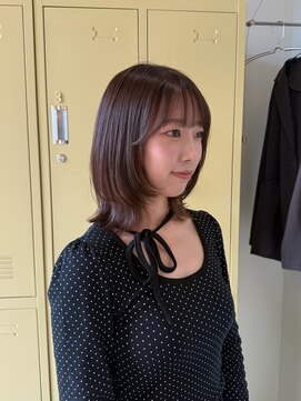 ソラ(SOLA) layerstyle×ほんのりpinkbrowncolor